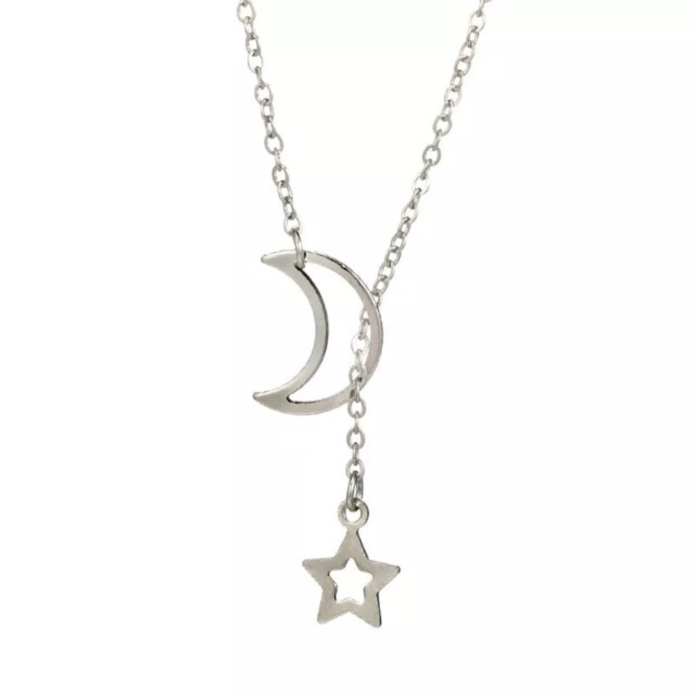 ‼️3/$30 Boho Lariat Moon Star Pendant Necklace - Picture 3 of 5